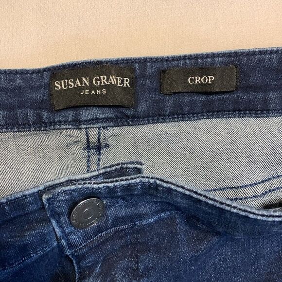 Susan Graver size 28WP Crop Jeans.  NWT - Picture 4 of 10